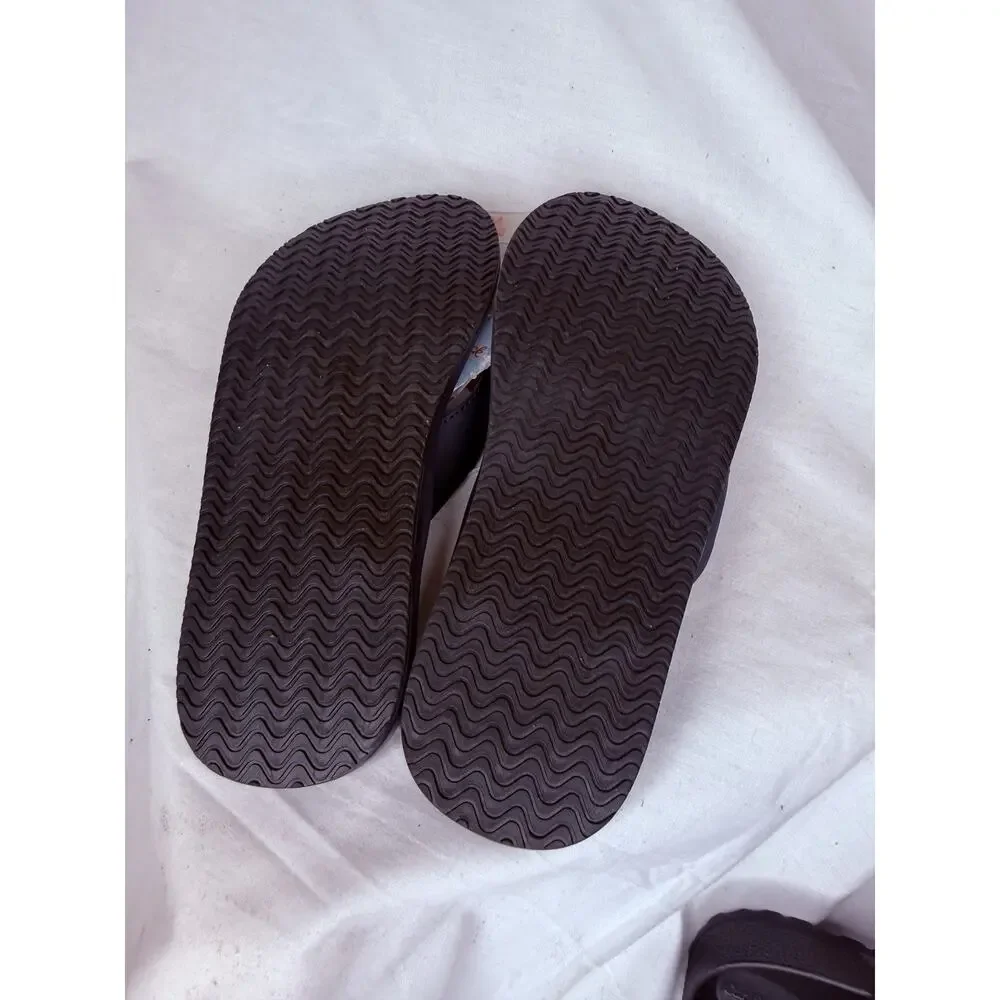 Cat & Jack Kid Boys Espen Flip Flops Blue Kids 2/3, New With Tags